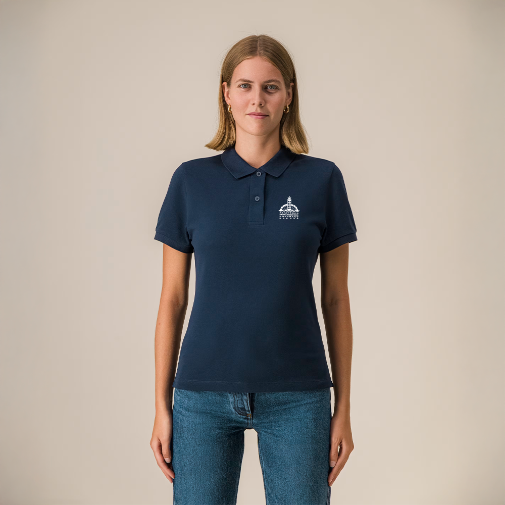 Women's Fitted Polo T-Shirt (Stella Coaster 2.0) “Klaipėdos Senamiesčio Rotaract Klubas”