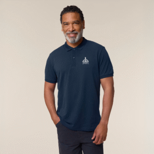 2 UNISEX Fitted Polo T-Shirt (Stanley Coaster 2.0) “Klaipėdos Senamiesčio Rotaract Klubas”