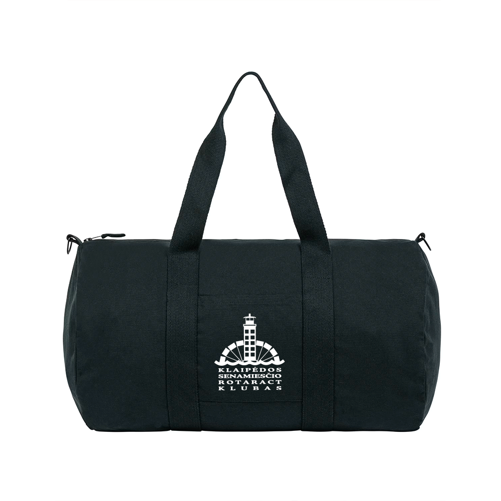 Canvas Duffle Bag "Klaipėdos Senamiesčio Rotaract Klubas" - Image 3