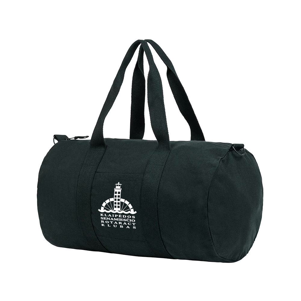 Canvas Duffle Bag "Klaipėdos Senamiesčio Rotaract Klubas" - Image 5