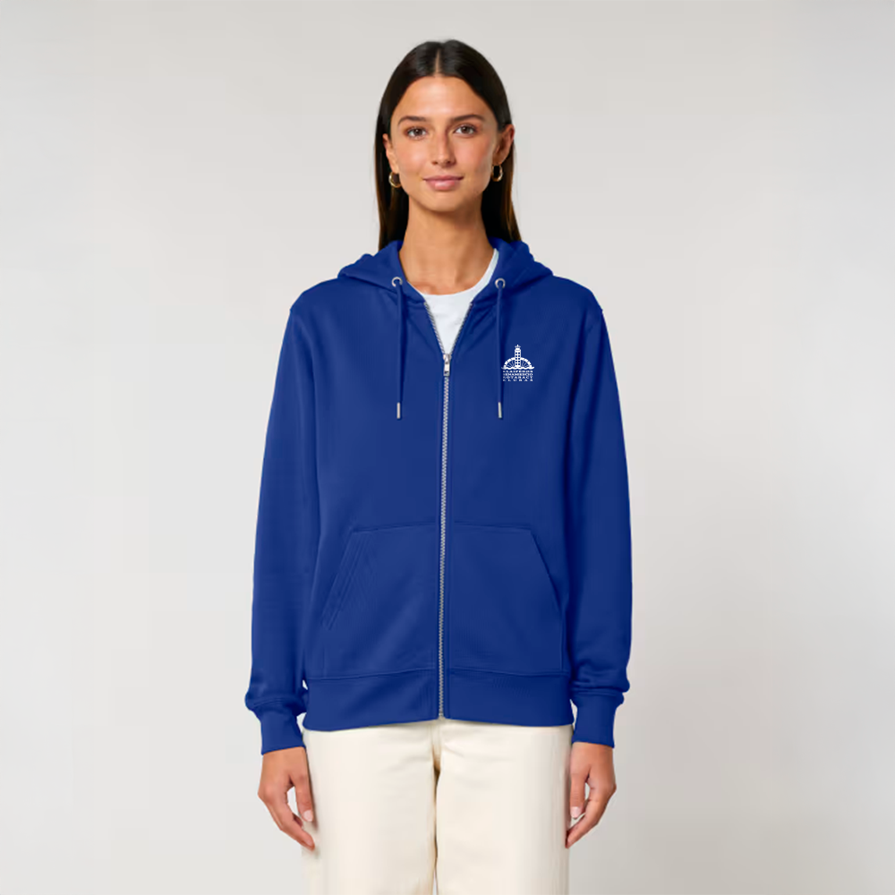 Unisex Zip-thru Sweatshirt (Cultivator 2.0) "Klaipėdos Senamiesčio Rotaract Klubas"