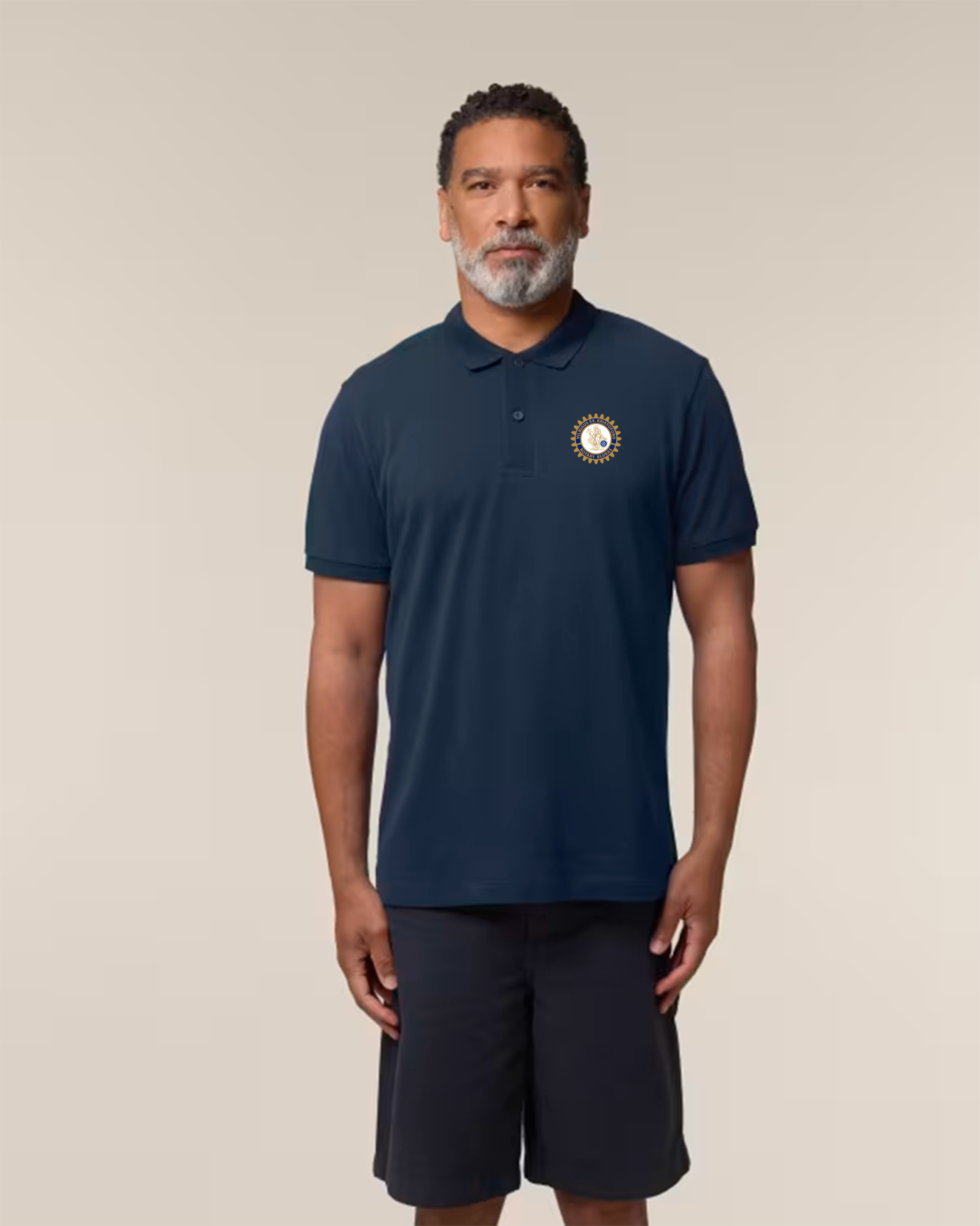 UNISEX Fitted Polo T-Shirt (Stanley Coaster 2.0) “Vilniaus Šv. Kristoforo Rotary”