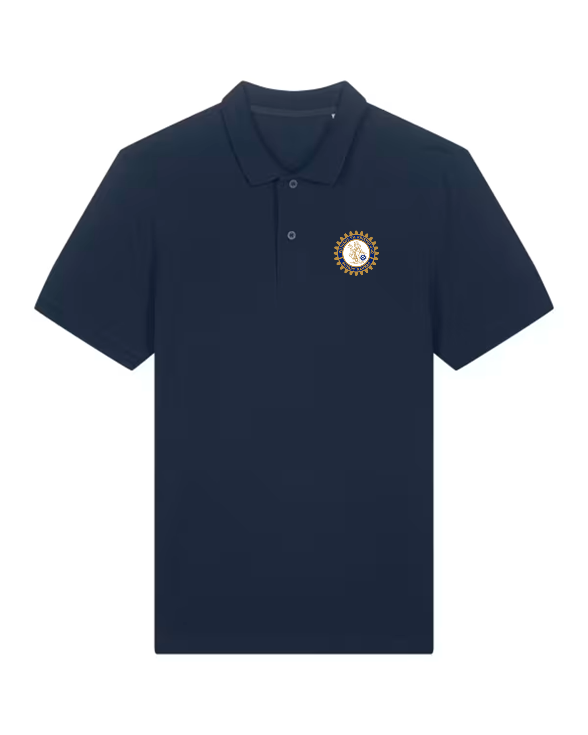 UNISEX Fitted Polo T-Shirt (Stanley Coaster 2.0) “Vilniaus Šv. Kristoforo Rotary” - Image 6