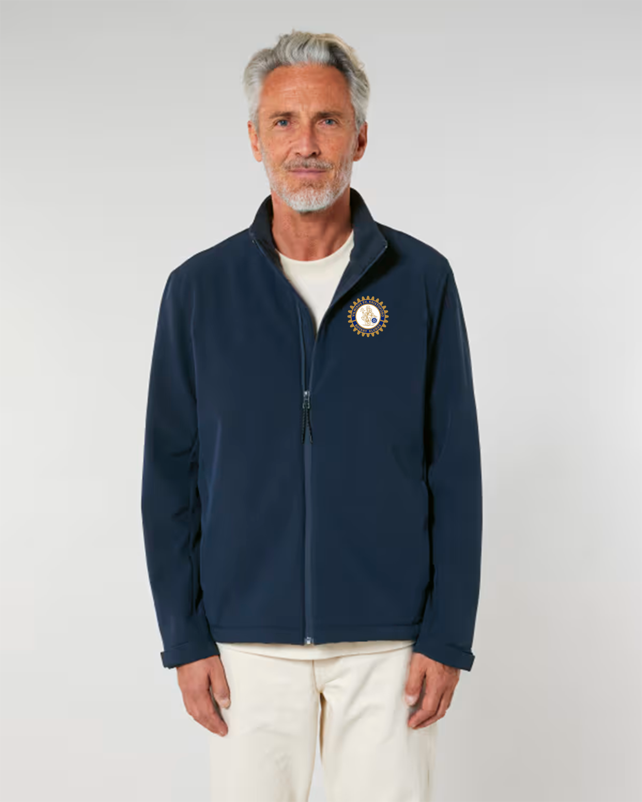 Men's Softshell Jacket (Stanley Navigator) “Vilniaus Šv. Kristoforo Rotary”