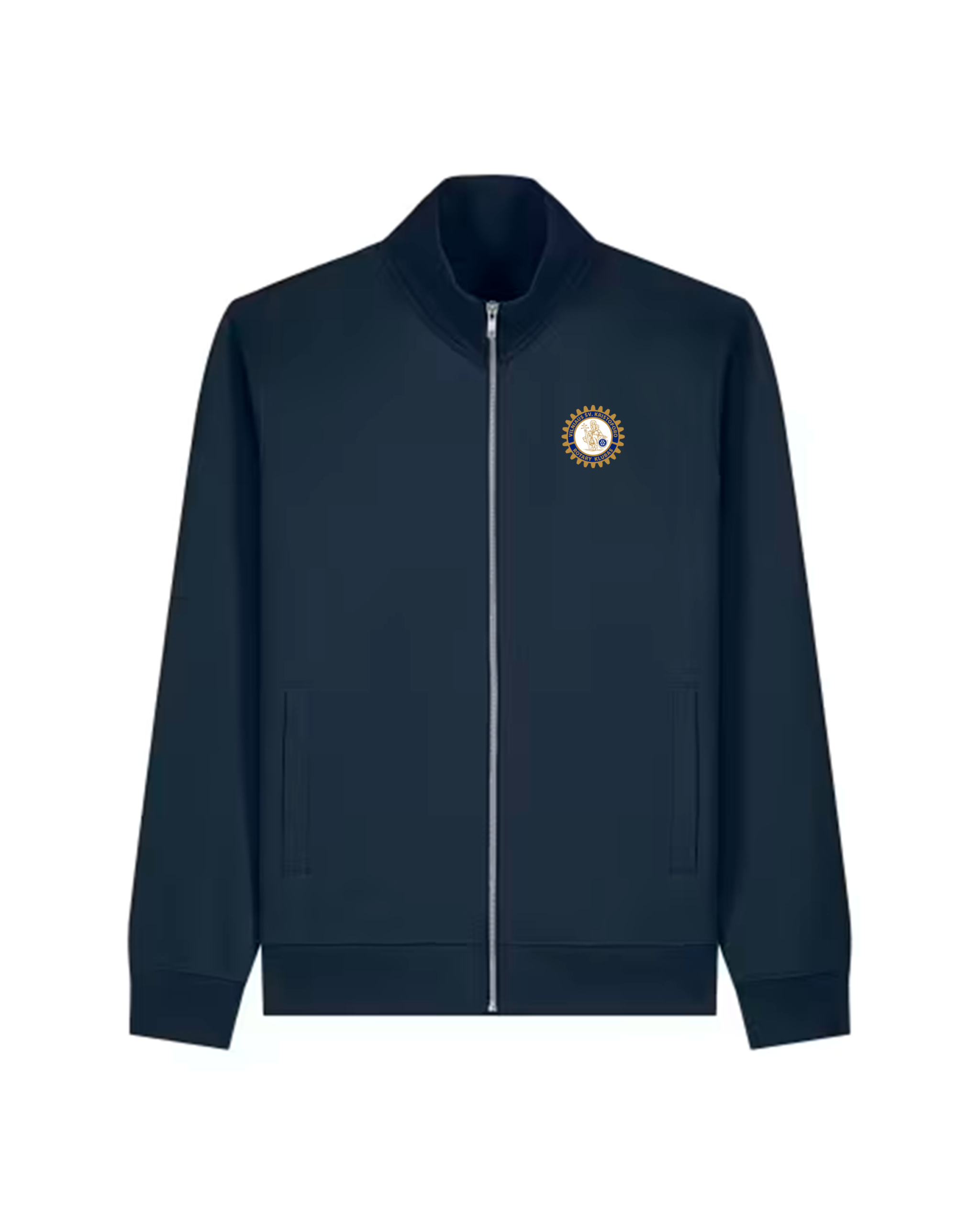 UNISEX Zip-Through Sweatshirt (Trailer 2.0) “Vilniaus Šv. Kristoforo Rotary” - Image 5